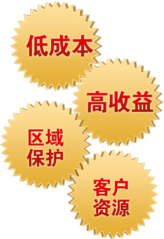 低成本 高收益 區(qū)域保護 客戶資源